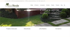 Desktop Screenshot of culturaverde.com.br